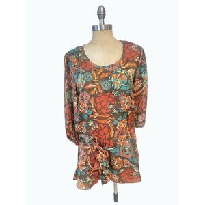 Women’s Matilda Jane You & Me Annalise Side Tie Tunic Small